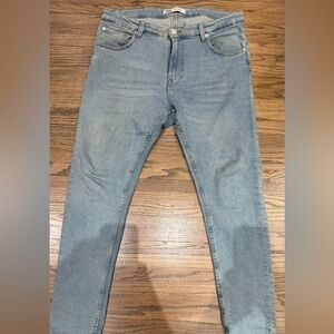 Zara Men's Light Blue Slim Jeans Men’s Size 34